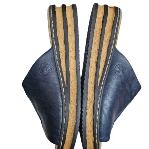 Women's Rieker 62905-14 Slide - Navy - Size 38 - Picture 3 of 4